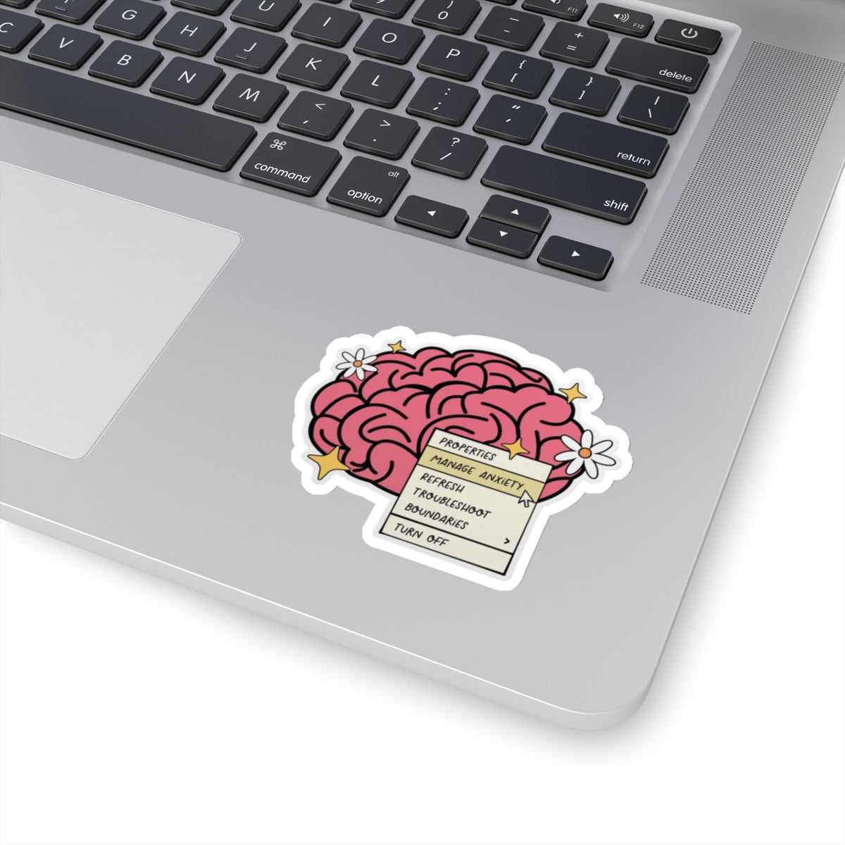 Anxiety brain Sticker