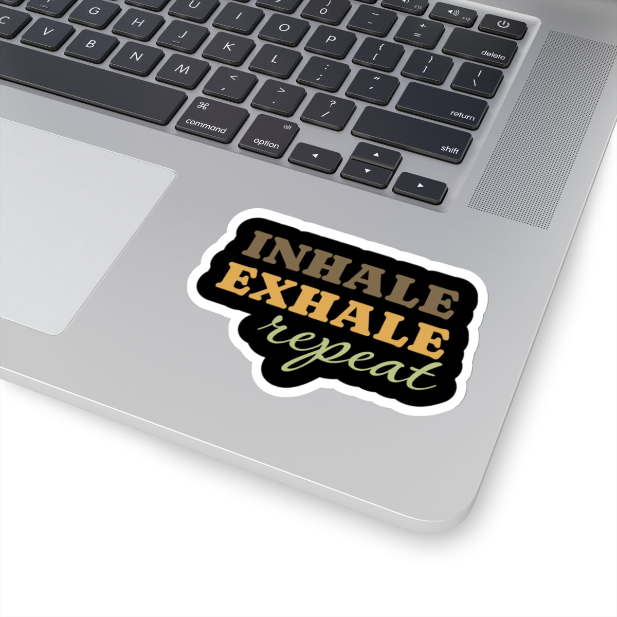 Inhale Exhale Repeat Sticker