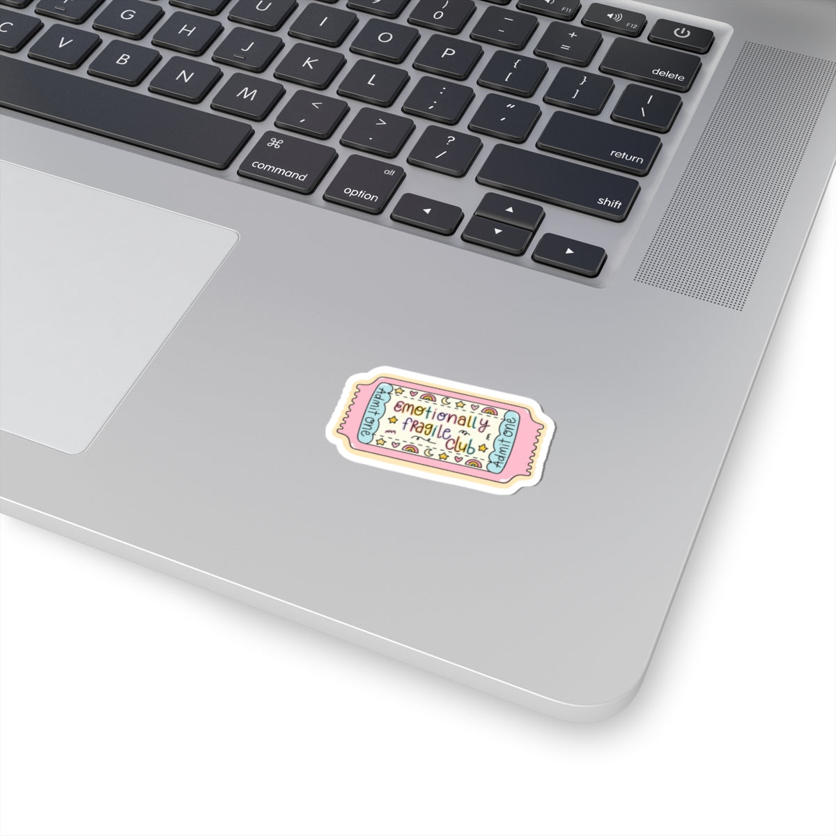 Emotionally fragile Sticker