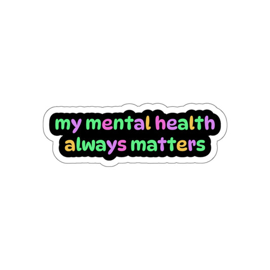 Mental health sticker