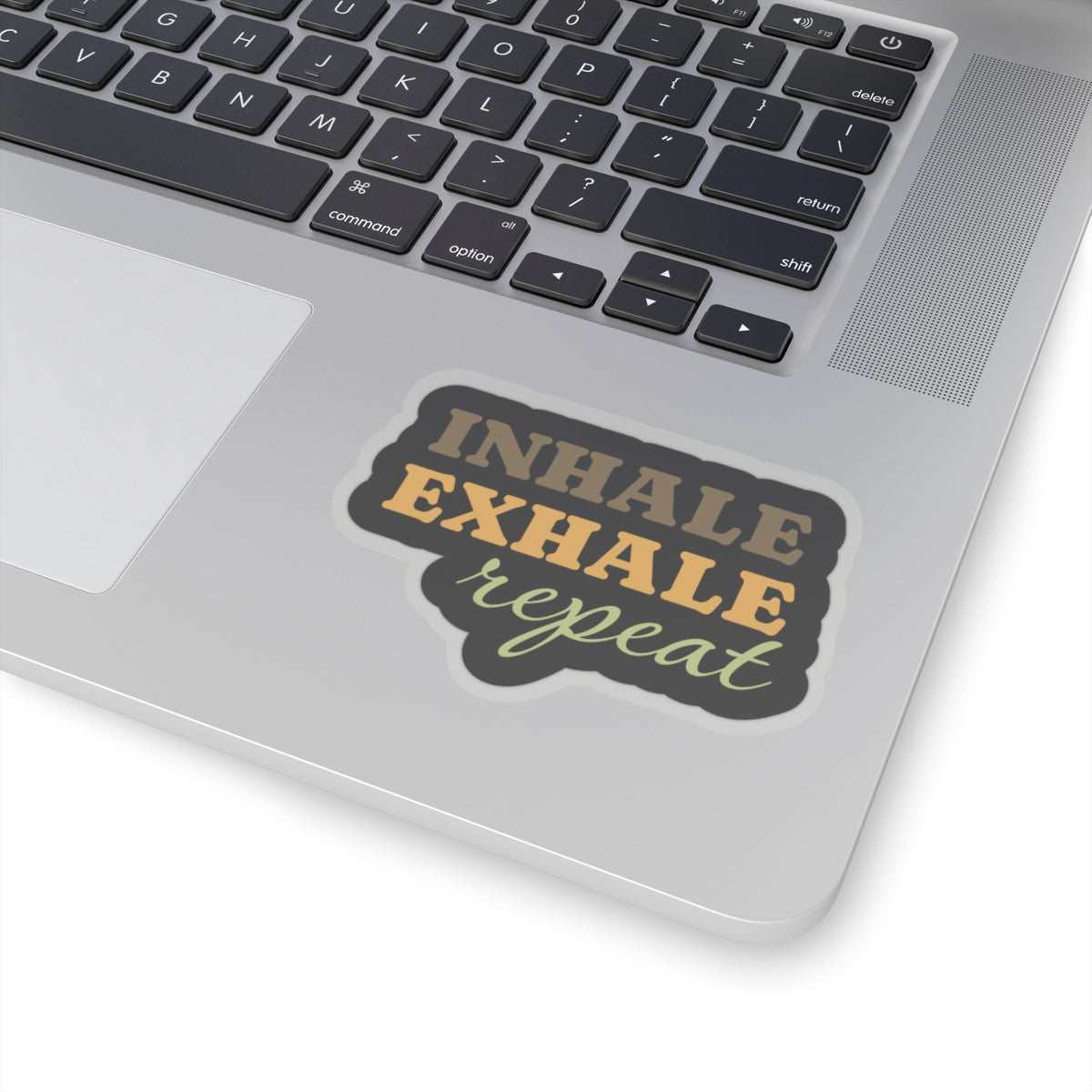 Inhale Exhale Repeat Sticker