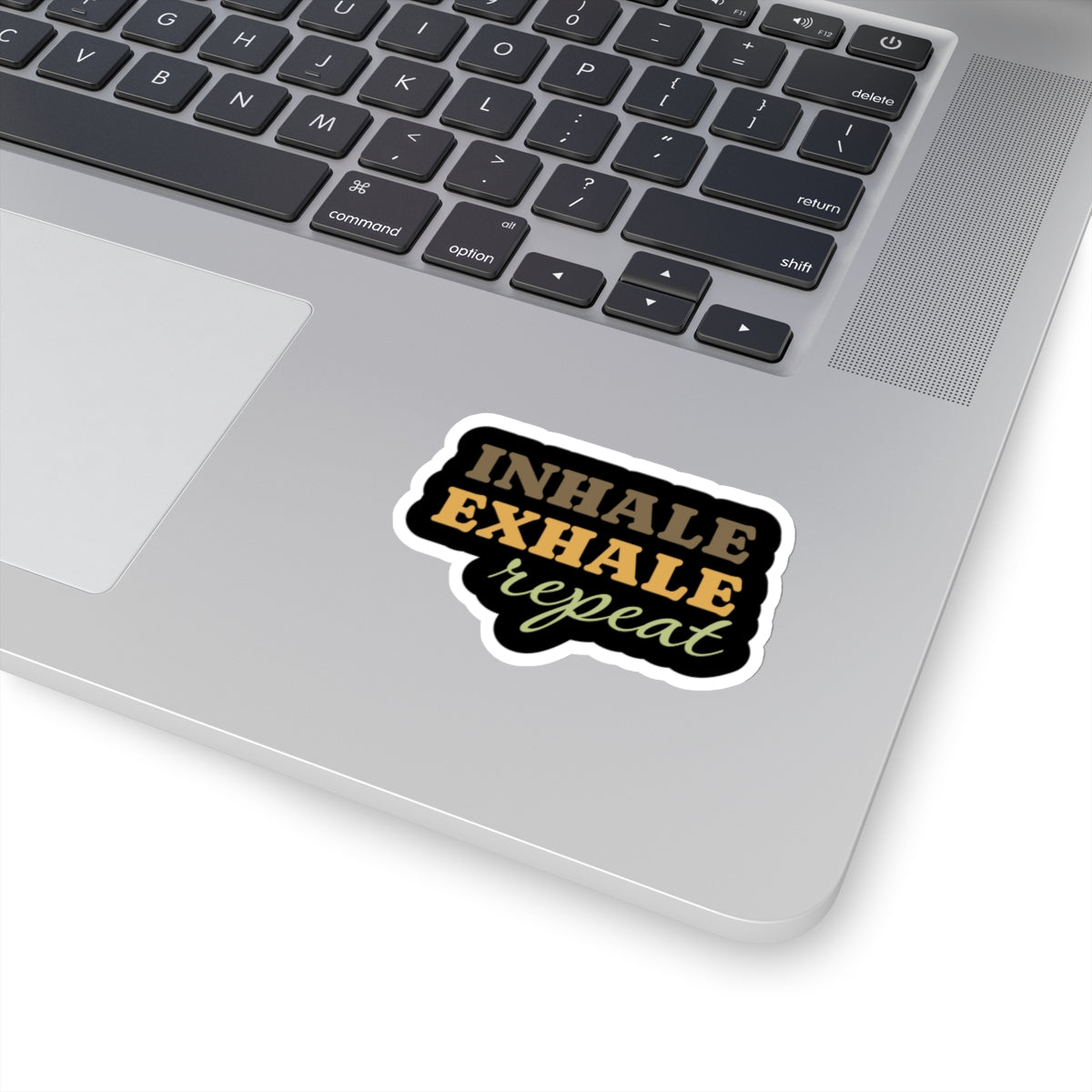 Inhale Exhale Repeat Sticker