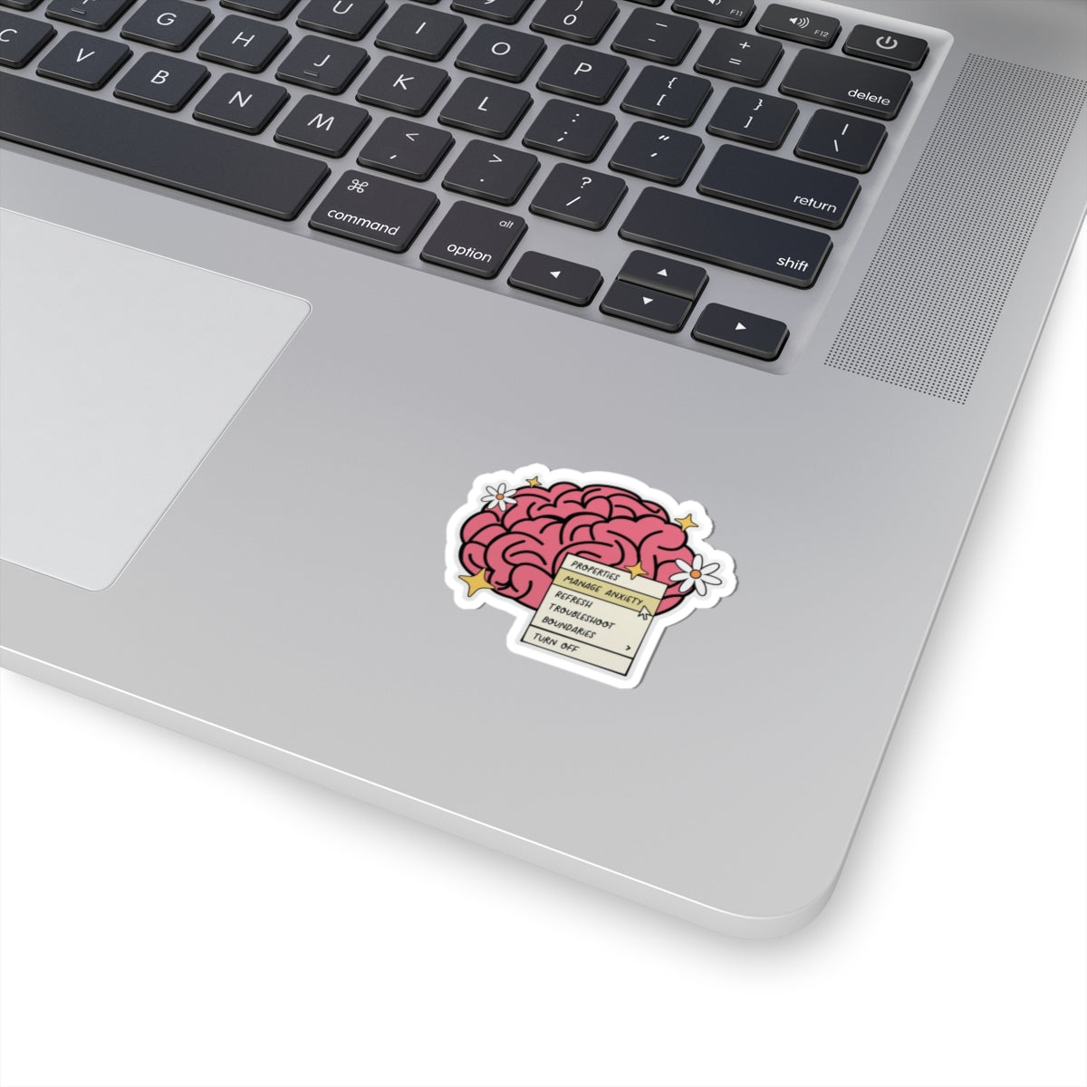 Anxiety brain Sticker