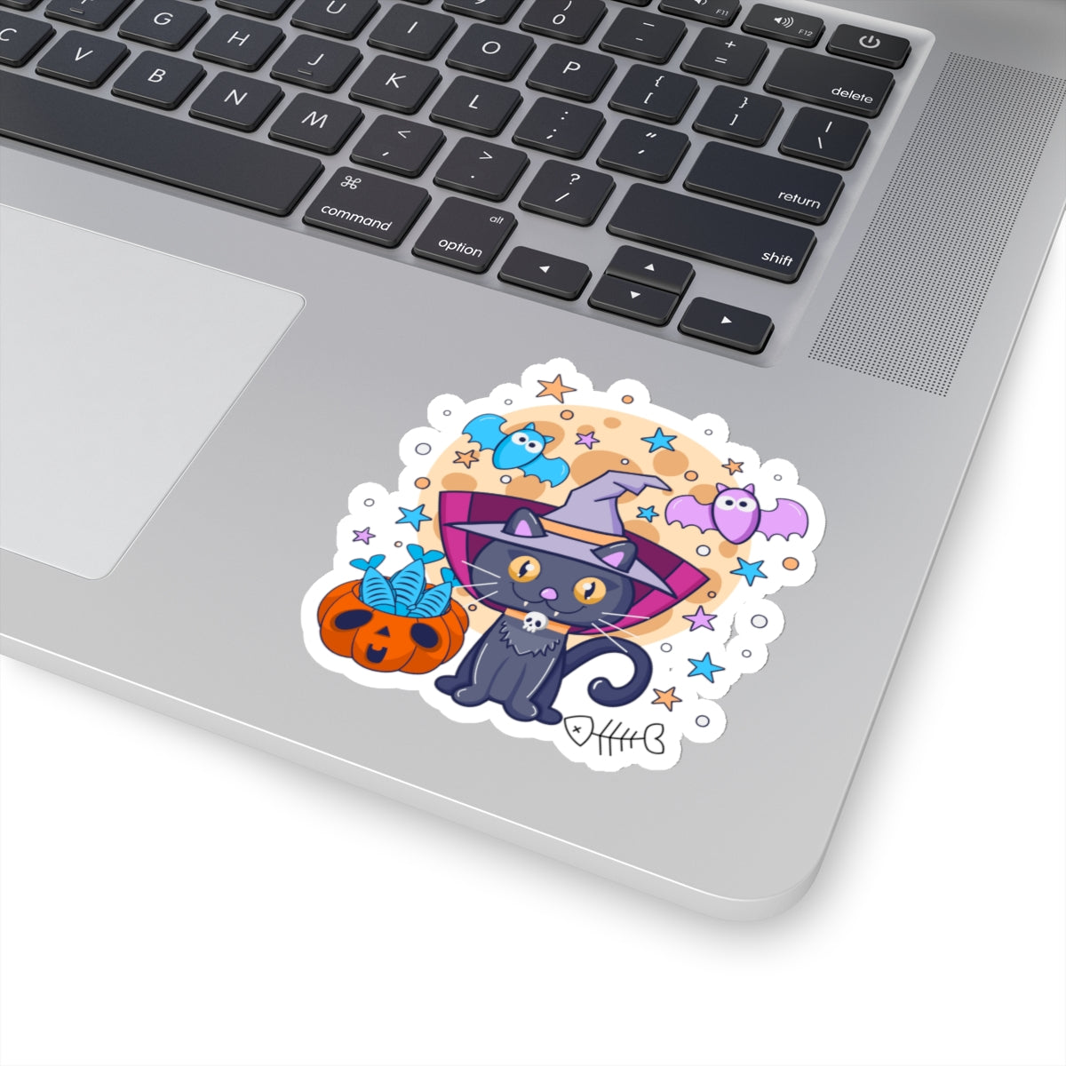 Cute cat Halloween Sticker