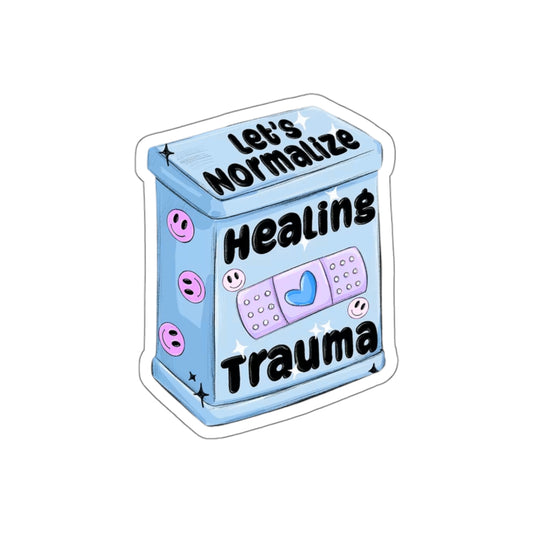 Normalize trauma Sticker