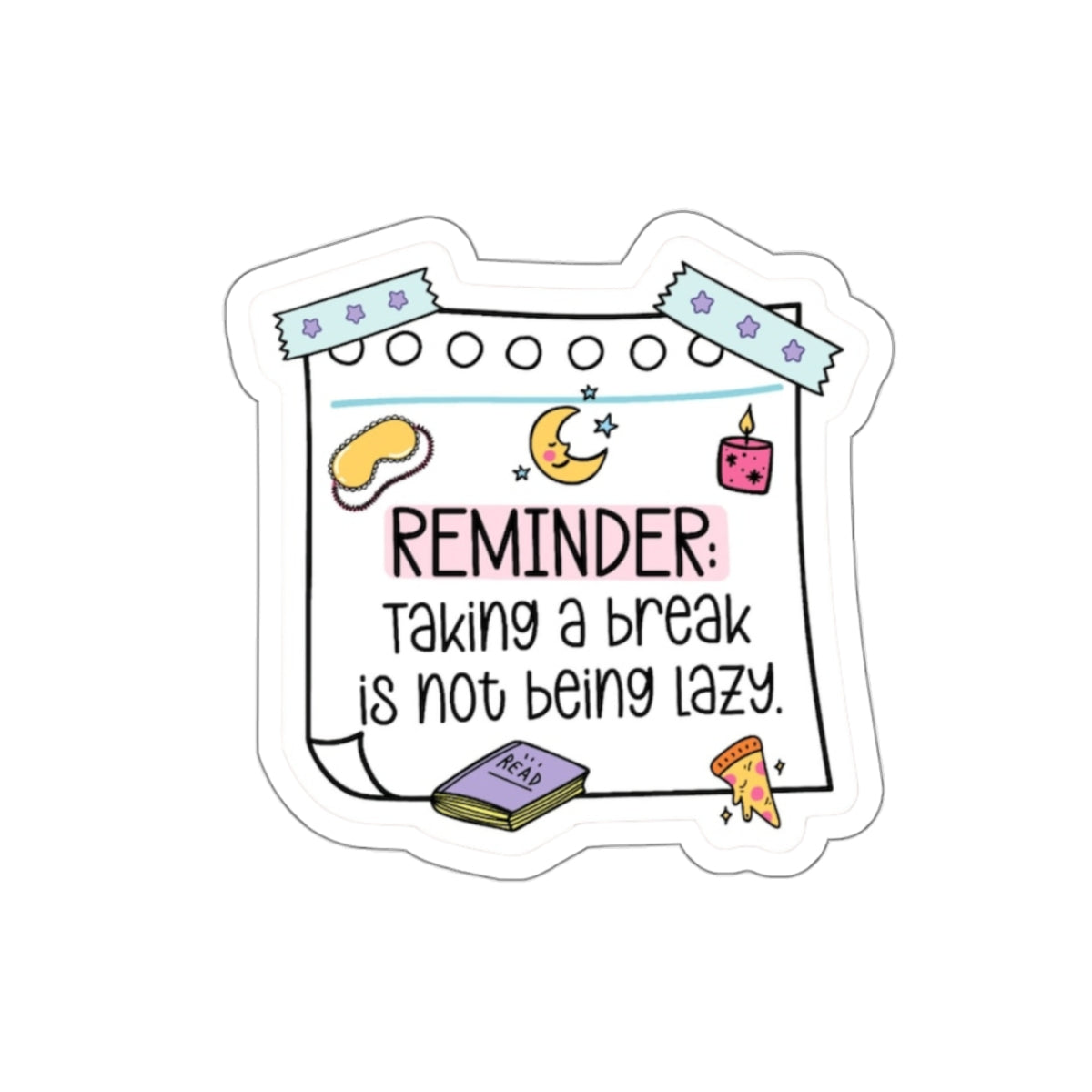 Reminder Sticker