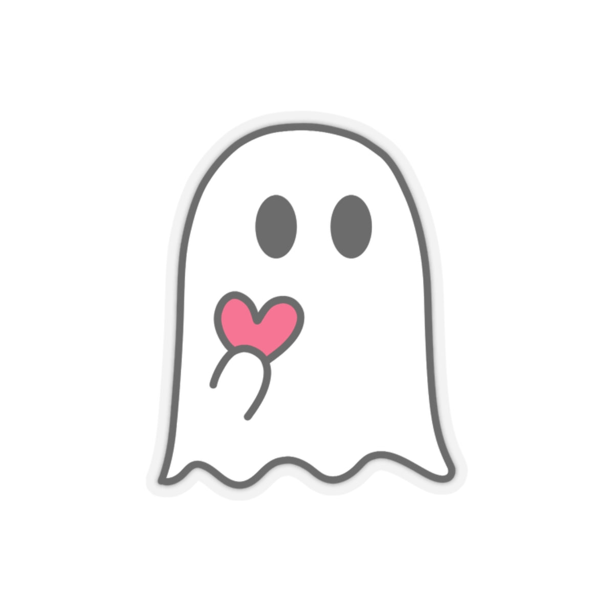 Love Ghost Sticker