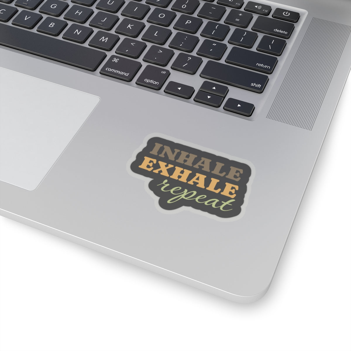 Inhale Exhale Repeat Sticker