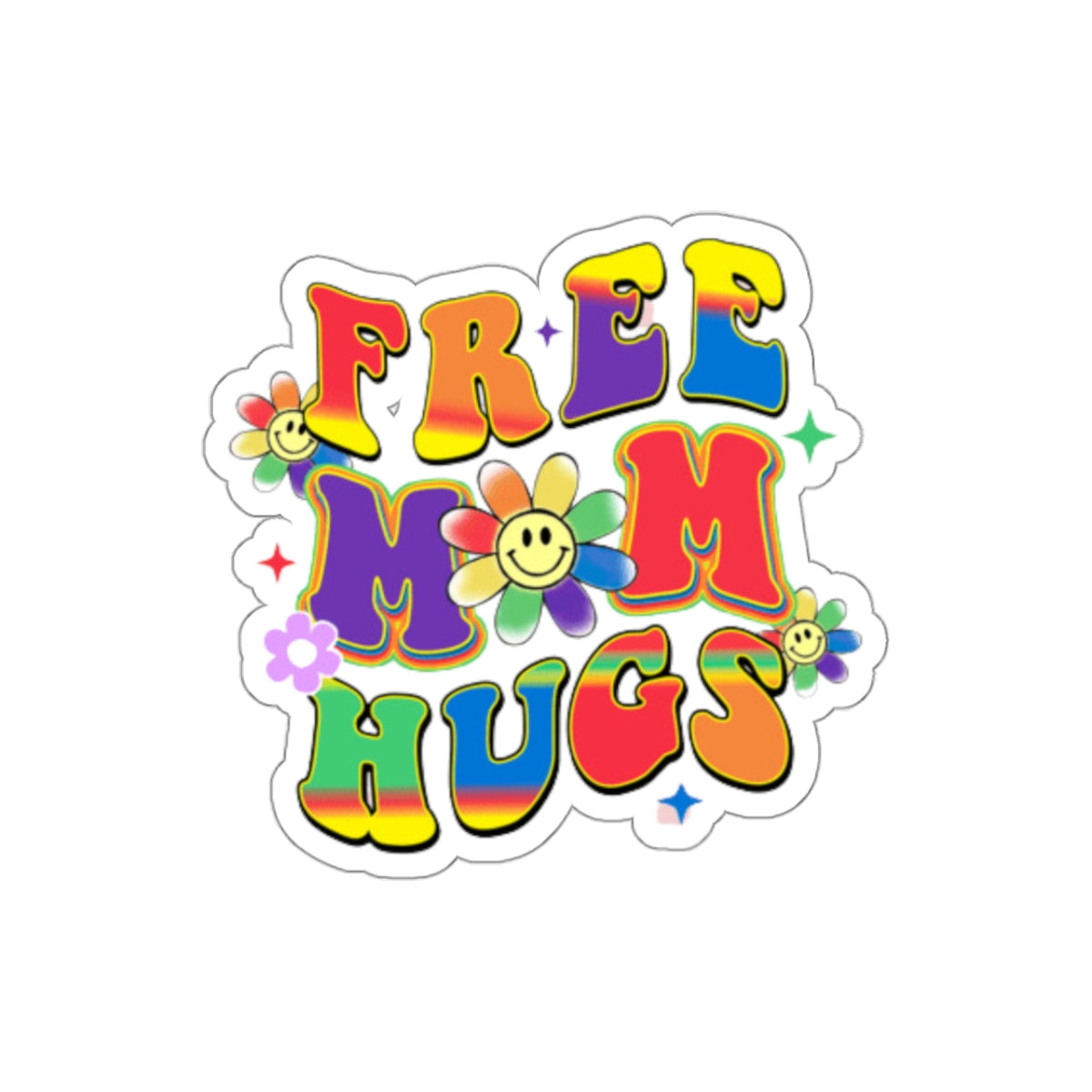 Free mom hugs Sticker