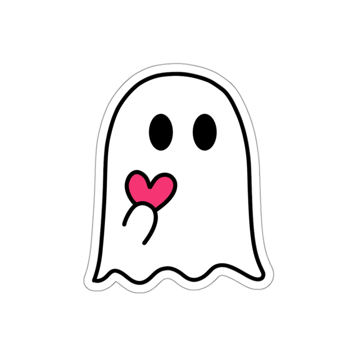 Love Ghost Sticker