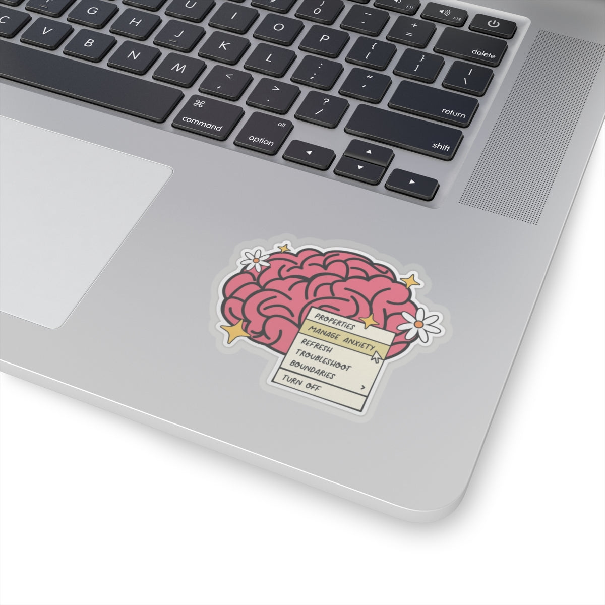 Anxiety brain Sticker