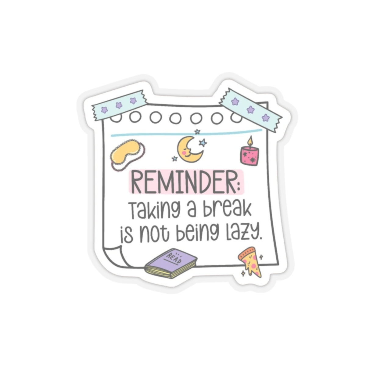 Reminder Sticker